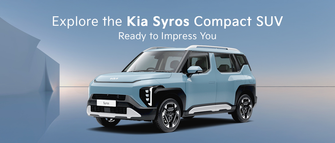 Explore the Kia Syros Compact SUV- Ready to Impress You