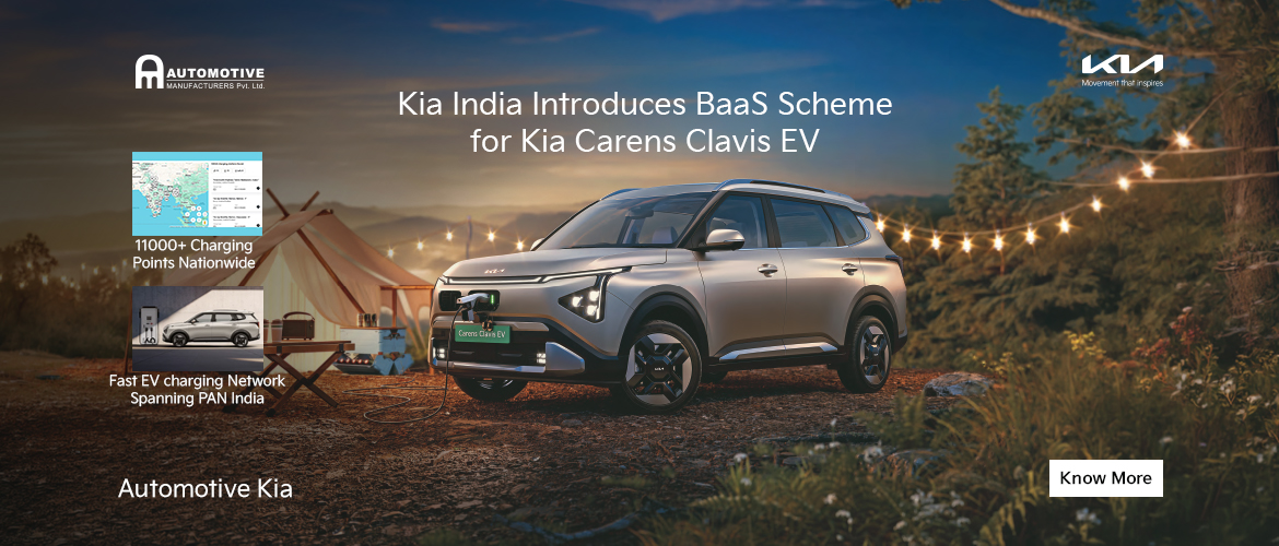 Kia India Introduces BaaS Scheme for Kia Carens Clavis EV