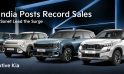 Kia India Posts Record Sales: Seltos & Sonet Lead the Surge